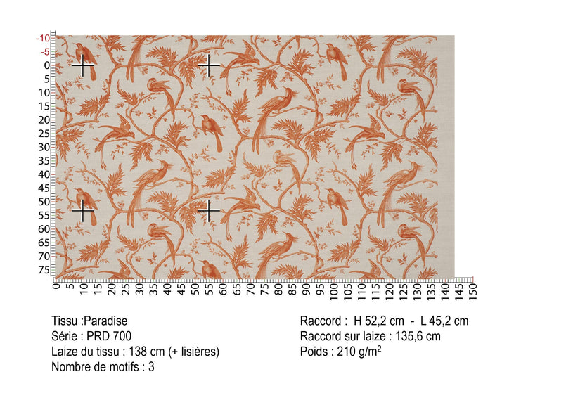 PARADISE – coloris Orange