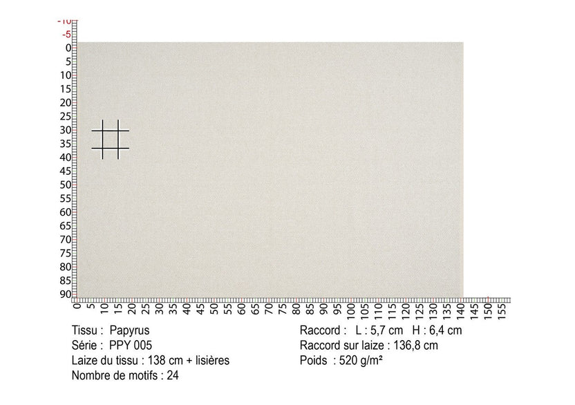 PAPYRUS – coloris Ceruse