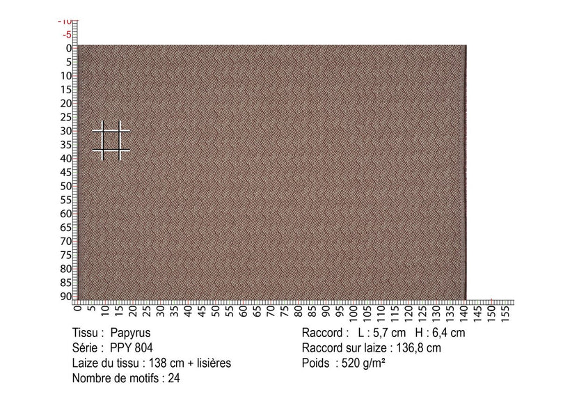 PAPYRUS – coloris Lie de vin