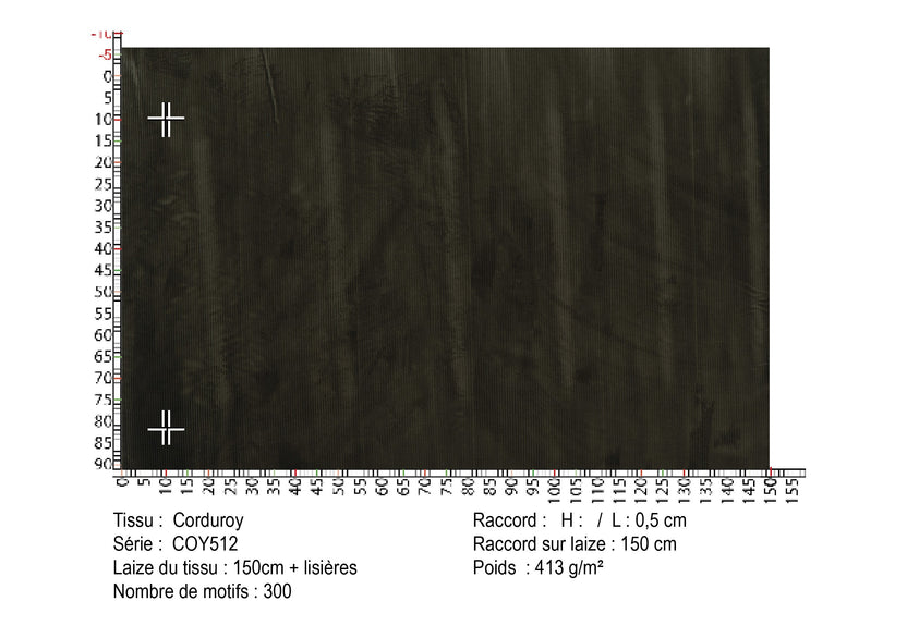 CORDUROY – coloris Bronze