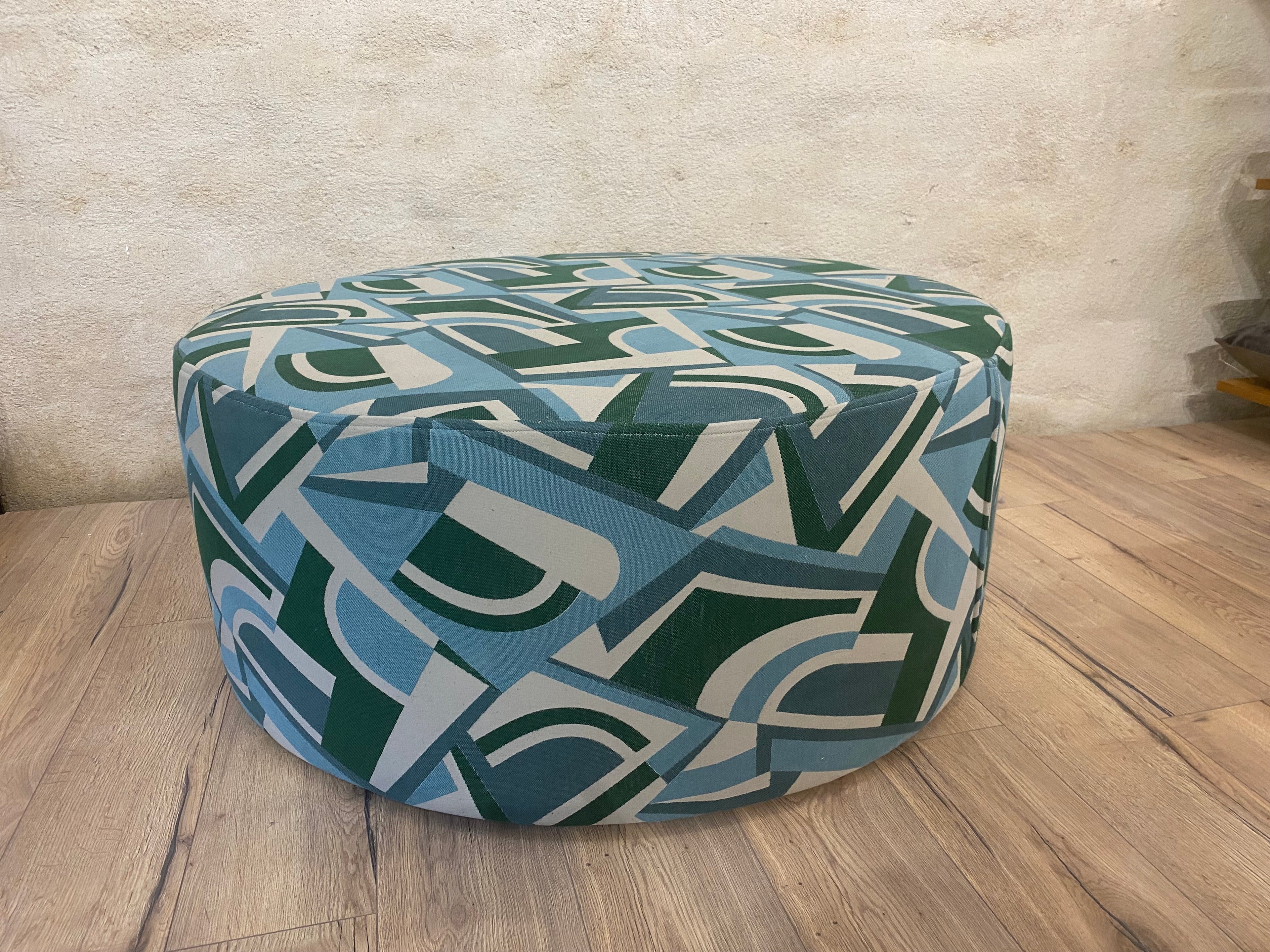 Pouf Virgule - Vert nordmann
