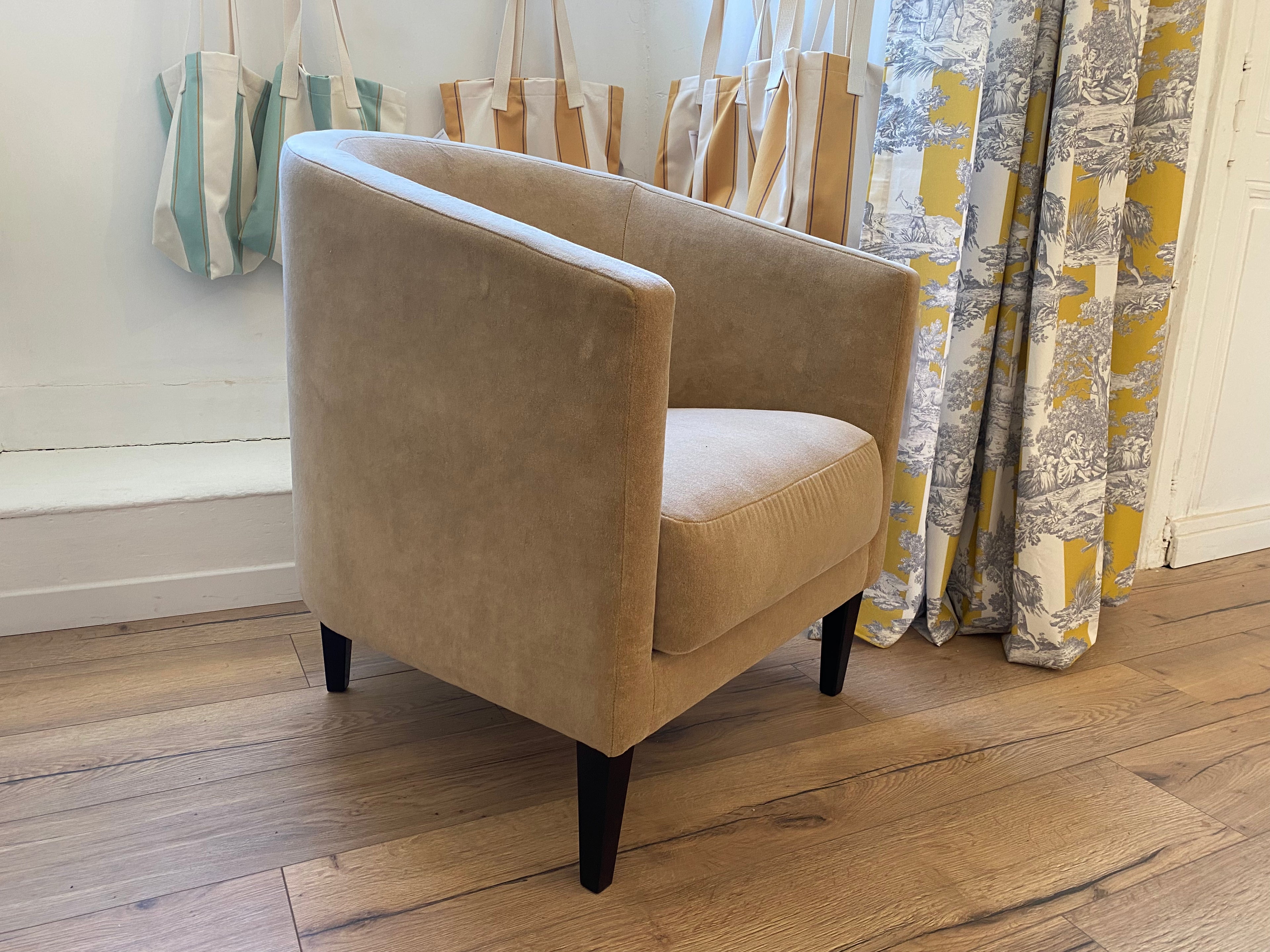 Fauteuil Pléiade - Azay cappuccino