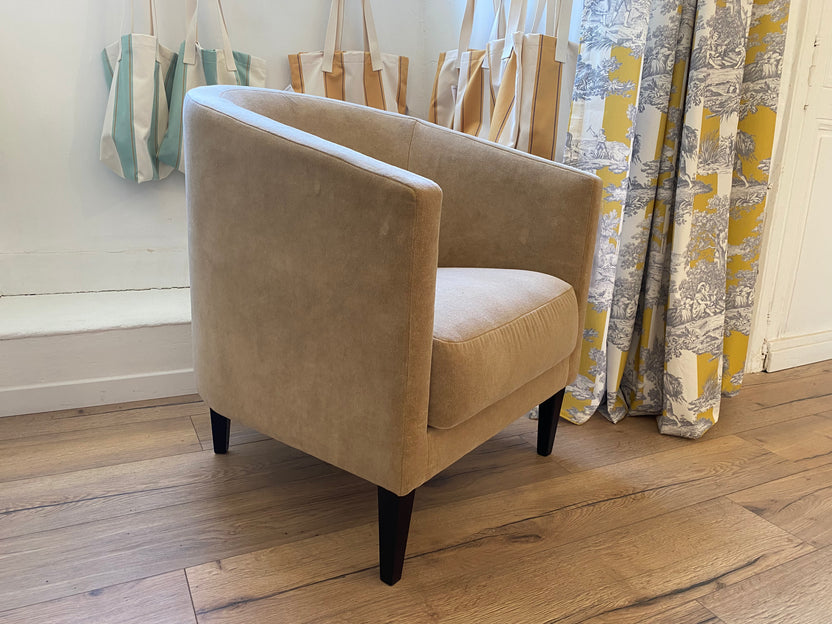 Fauteuil Pléiade - Azay cappuccino
