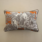 Housse de Coussin Rayure du Maine