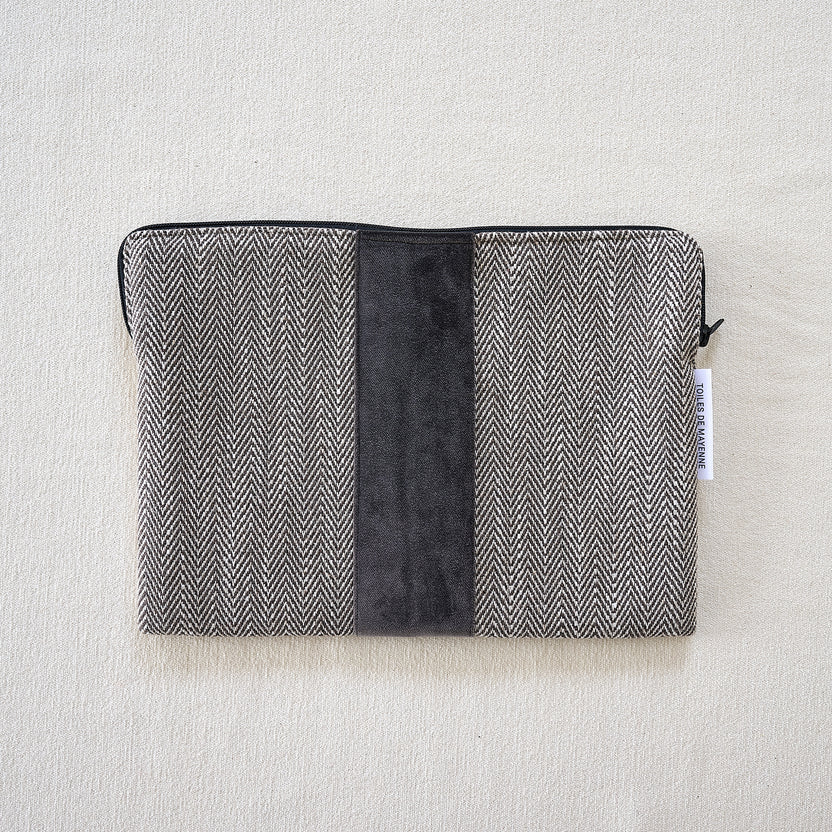 Pochette Tablette / Ordinateur 13,3 pouces Taupe - OD.602