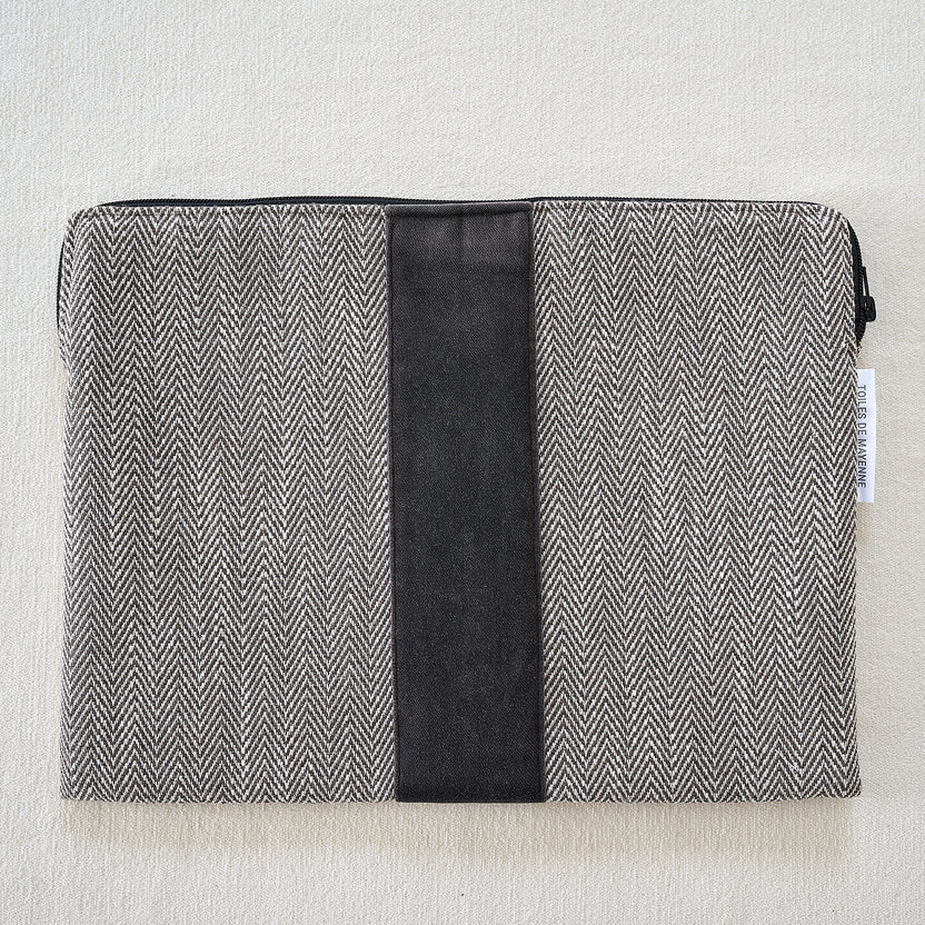 Pochette Tablette / Ordinateur 15,6 pouces Taupe - OD.603
