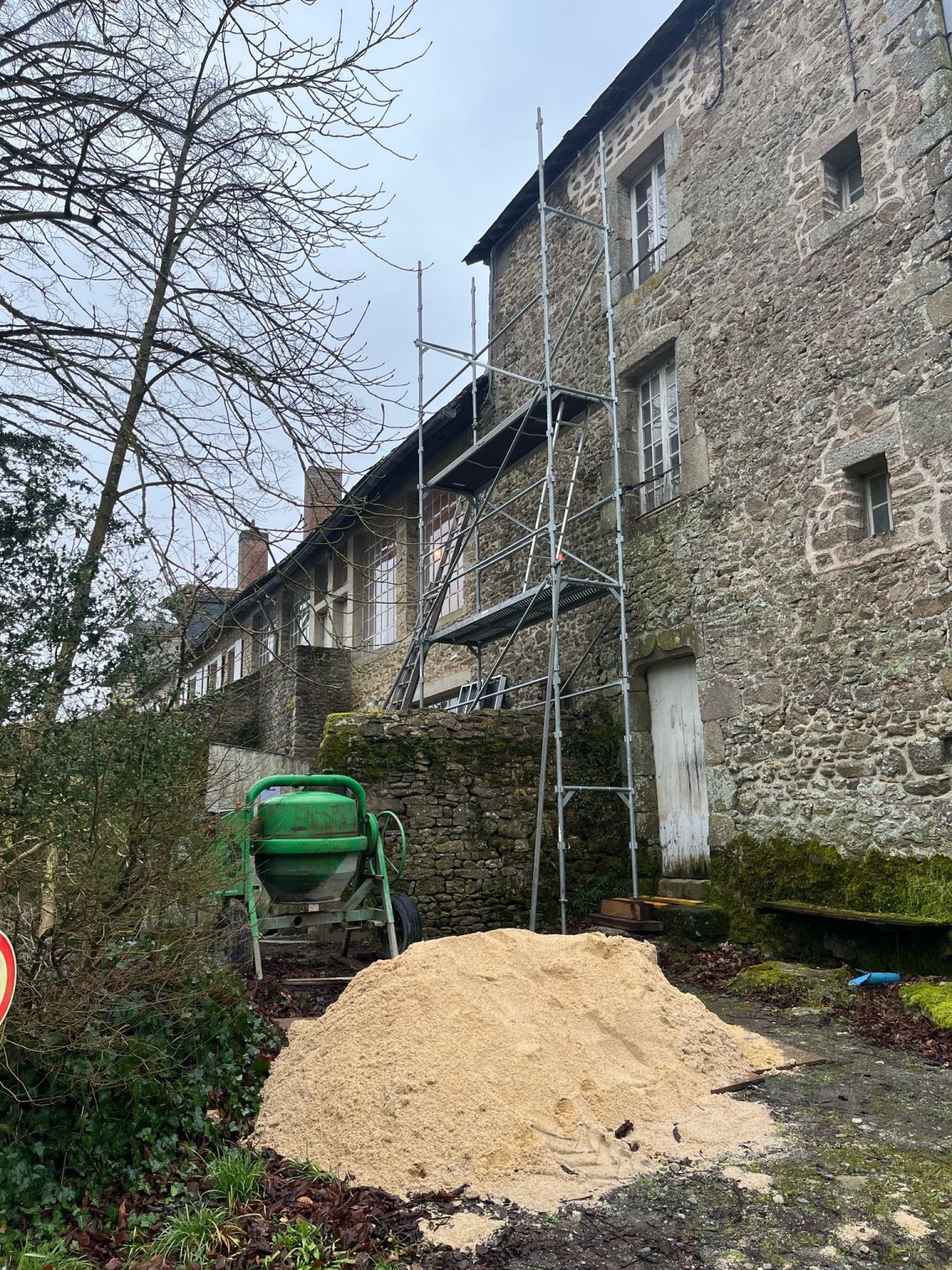 Travaux de rénovation de l’ancienne école